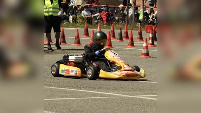 Mit einem Klassensieg der Klasse 3 sicherte sich Leonas Grabe vom MSC Wiesau wertvolle Punkte für die Meisterschaften (Bild: Simon Stoces)