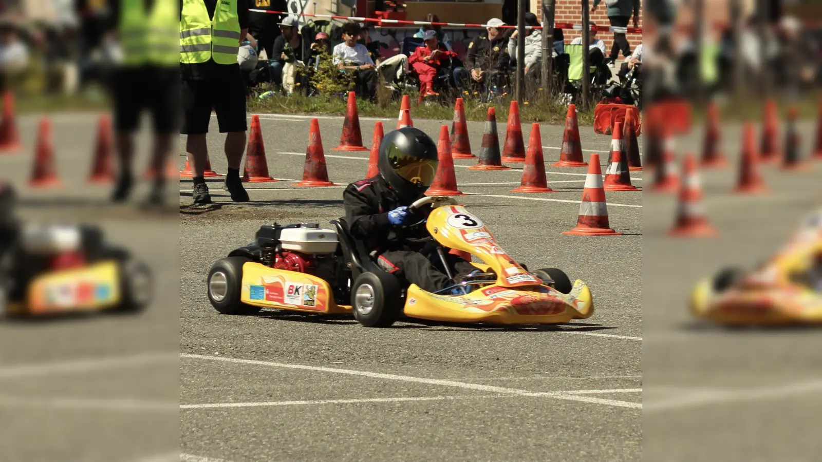 Mit einem Klassensieg der Klasse 3 sicherte sich Leonas Grabe vom MSC Wiesau wertvolle Punkte für die Meisterschaften (Bild: Simon Stoces)