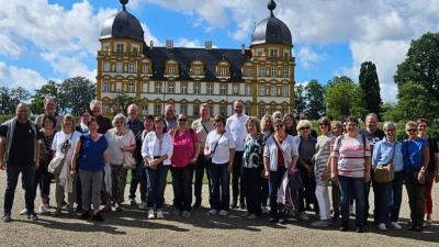 Ausflug der Chorgemeinschaft Ebnath-Pullenreuth ins Frankenland war für alle Teilnehmerinnen und Teilnehmer ein schönes Erlebnis. (Bild: Josef Söllner)