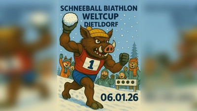 Der 8. Dietldorfer Schneeball Biathlon Weltcup verspricht Spannung sowohl bei den Athleten als auch bei den Zuschauern, die hautnah dabei sein dürfen. (Bild: Franz Pretzl)