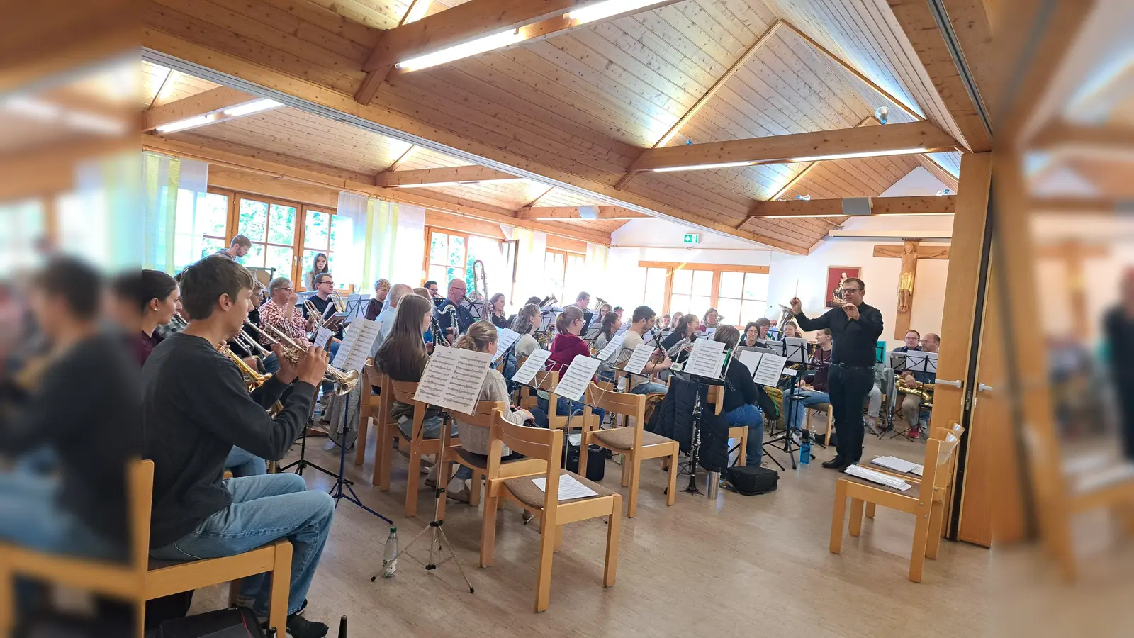 Zum Kreis-Konzert des Nordbayerischen Musikbundes ist am Sonntag, 25. Oktober 2026 um 17.00 zum 50-jährigen Bestehen der Blaskapelle St. Ägidius eingeladen.  (Bild: Sabine Kredler)
