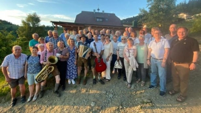 An der Jausenstation Stubinger. (Bild: Josef Glas)