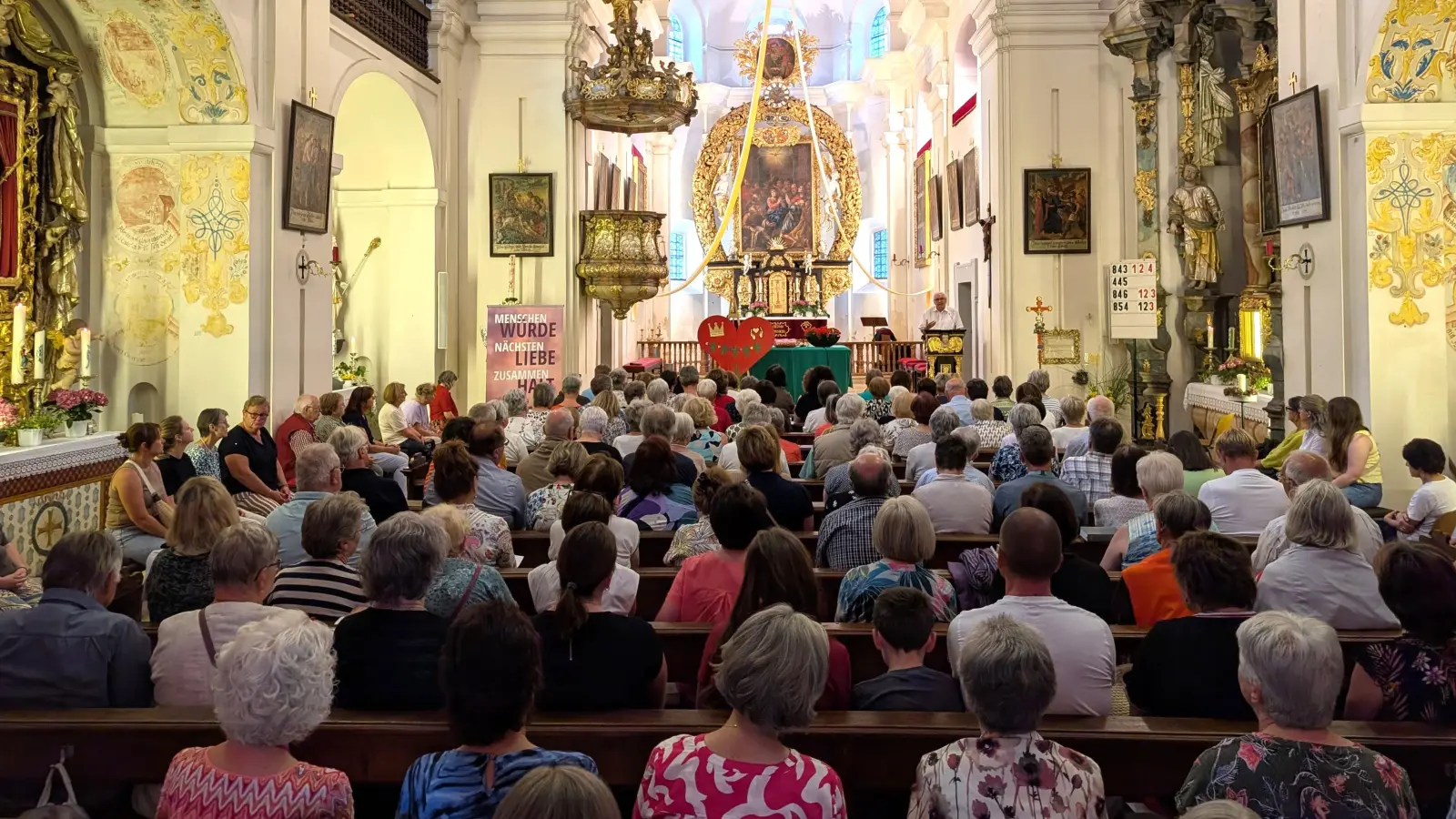 Evensong 2026 des Kath. Landvolks in der Wallfahrtskirche St. Quirin (Bild: Franz Völkl)