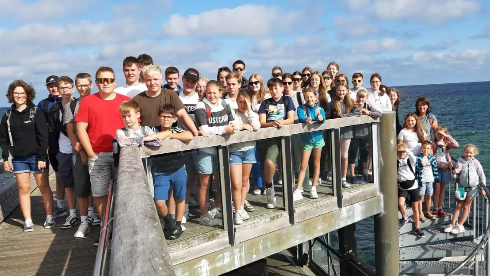 Die Ministranten aus Oberviechtach, Pullenried und Wildeppenried erlebten unvergesliche Tage auf der Insel Fehmarn. (Bild: Anita Niebauer)
