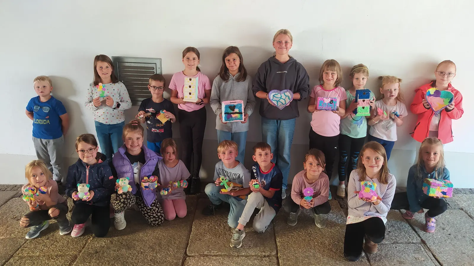 Teilnehmer Ferienprogramm in Mitterteich (Bild: Nina Neumann)