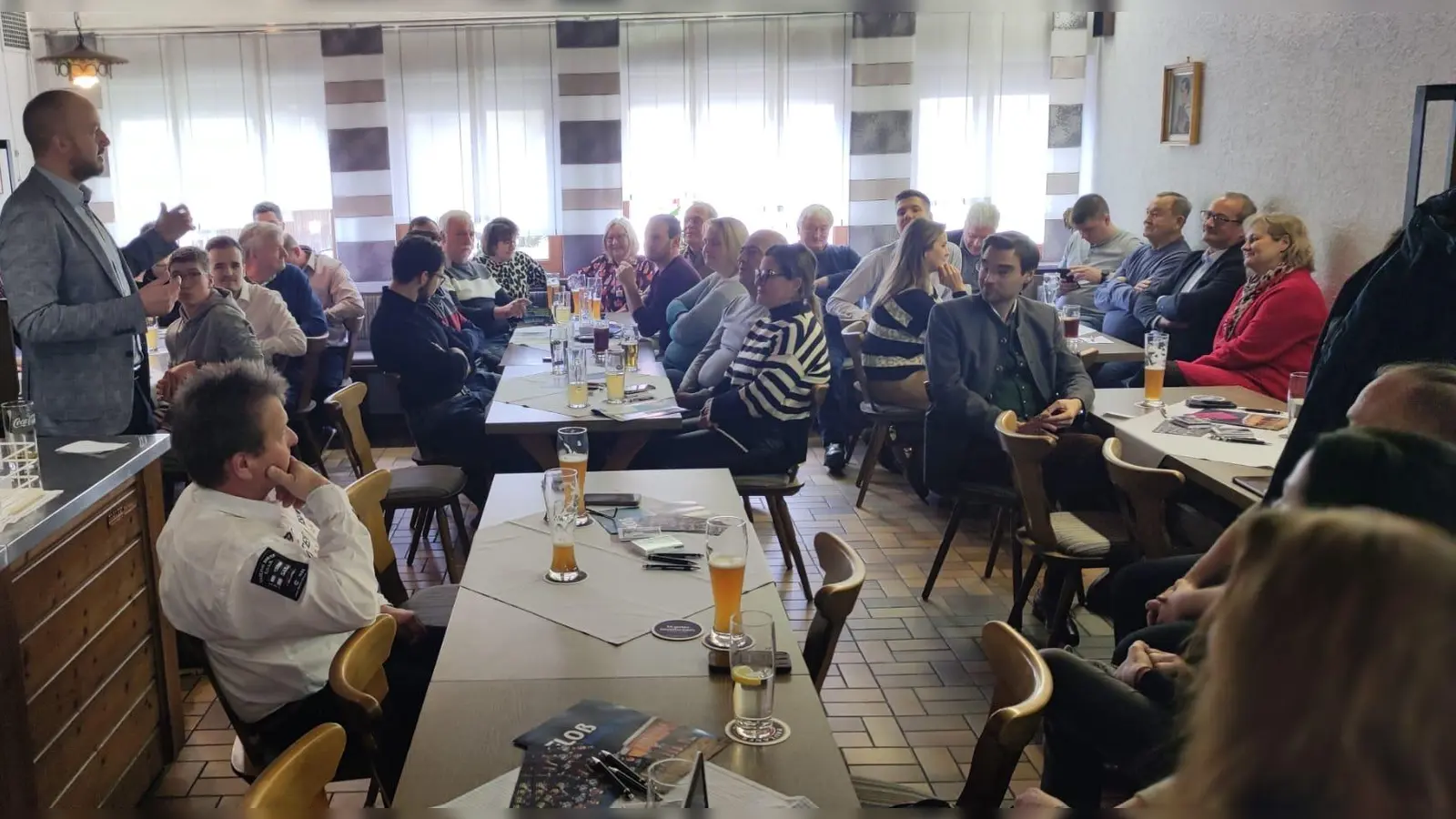 CSU Dialogtour in Diepoltsreuth. (Bild: Martin Landgraf)