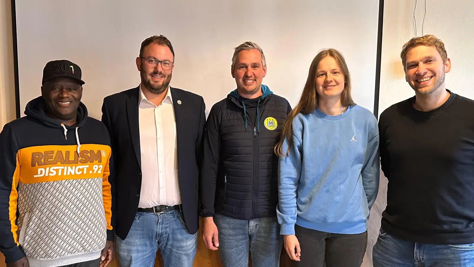 V.l.n.r. William Earl Nesbitt, Julian Kraus, Andreas Solter, Sara Hennig, Stefan Merkl  (Bild: Jessica Götz)