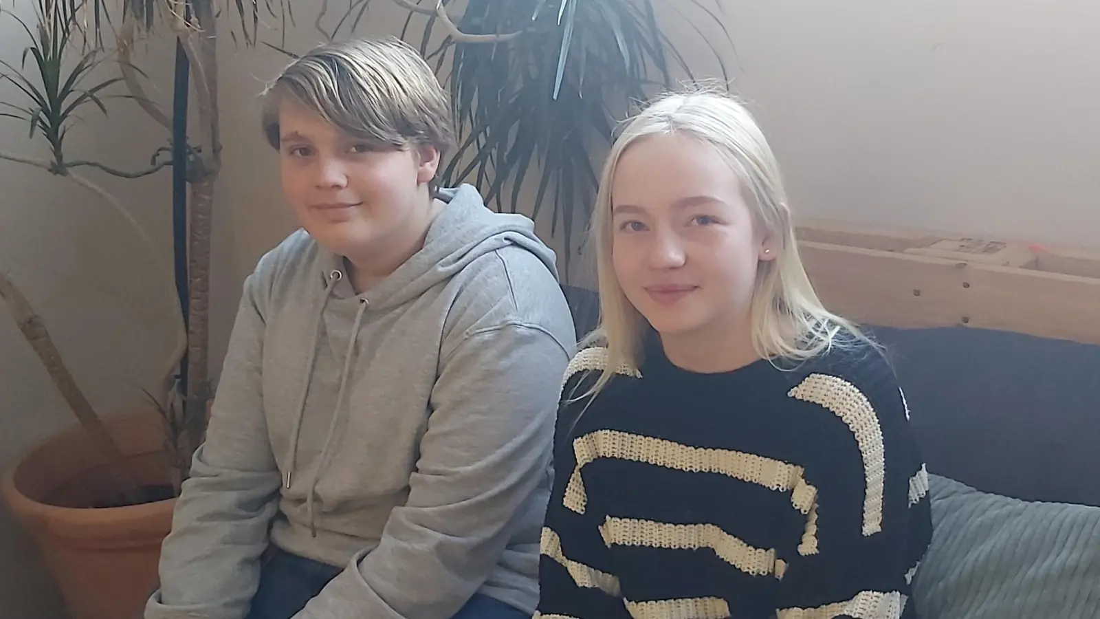 Simon B. und Nele G.  (Bild: Maria Rübe-Hitzinger )