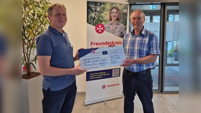 Spendenübergabe des Rotary Clubs Oberpfälzer Wald.  (Bild: Jasmin Janker)