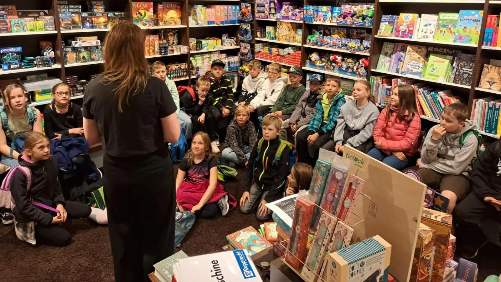 Zum Welttag des Buches... (Bild: Sabine Graser)