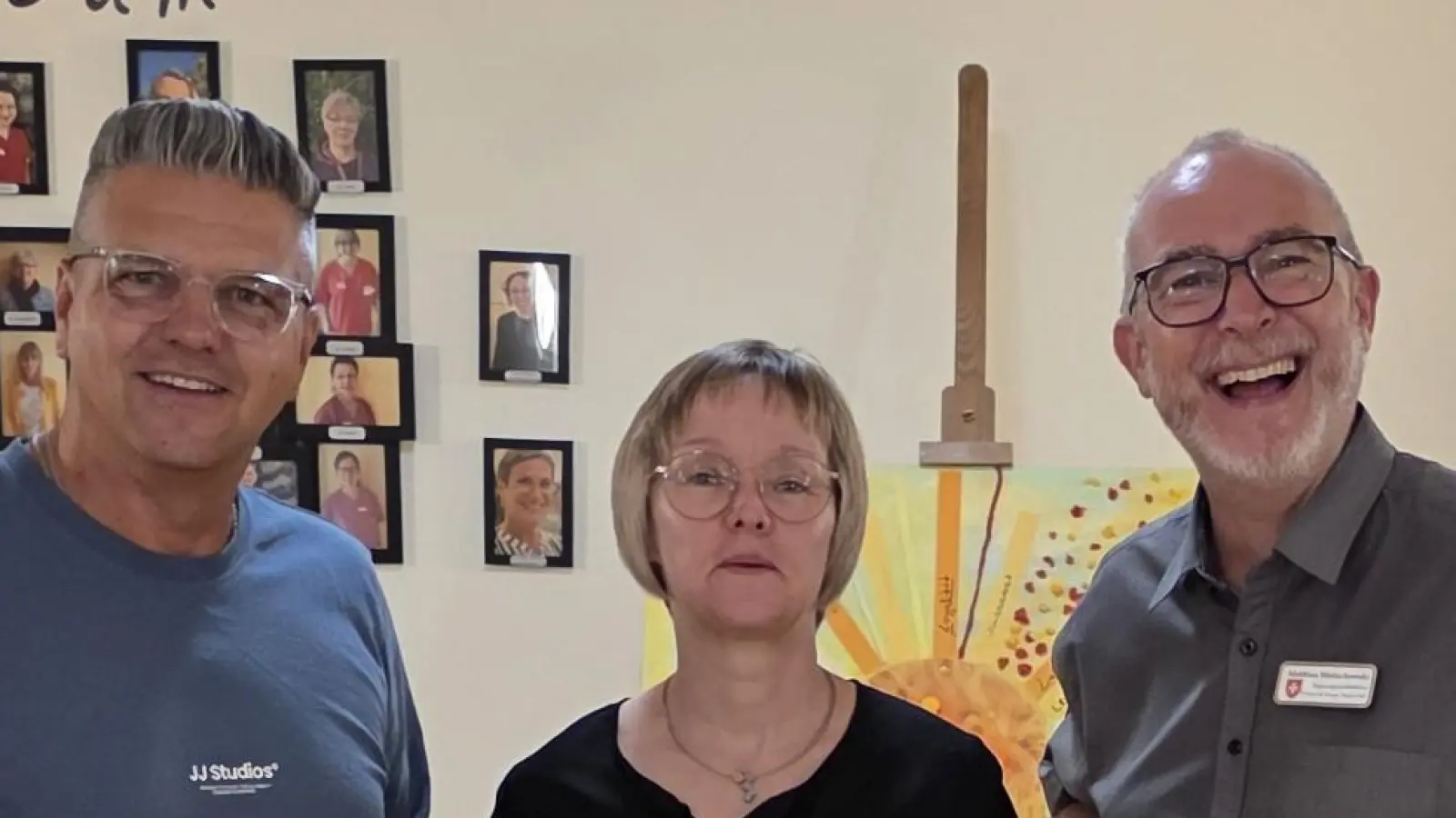 Vlnr. A. Hruschka, S. Wagner, M. Matlachowski (Bild: Andrea Storch)