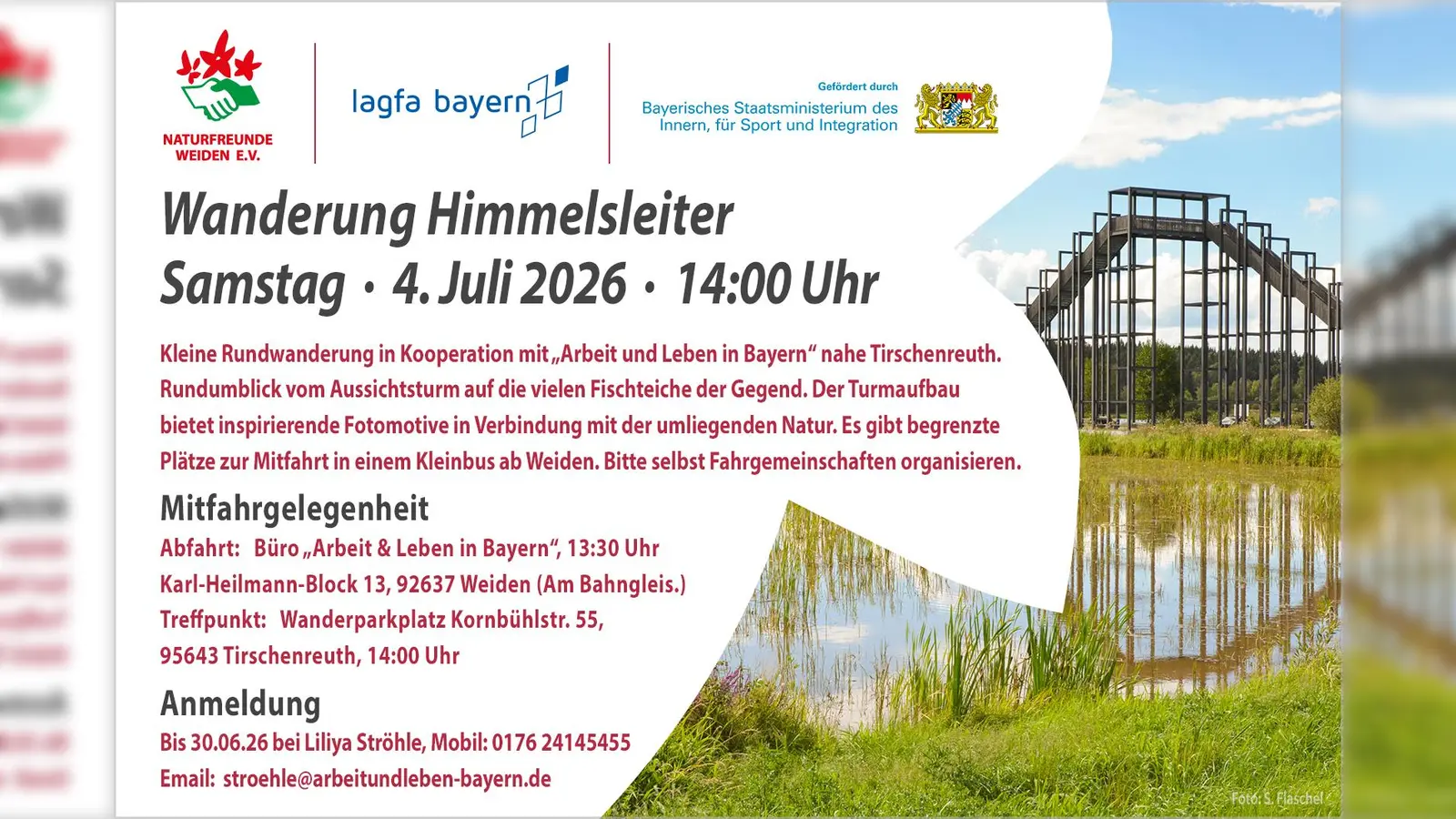 Himmelsleiter bei Tirschenreuth (Bild: Sebastian Flaschel)