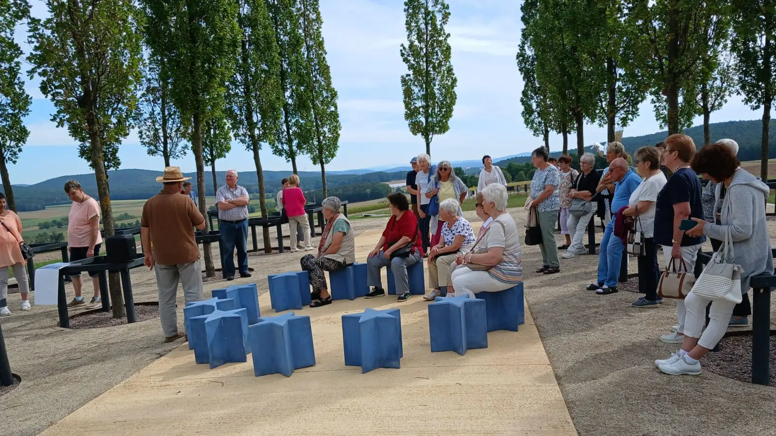 AWO Tirschenreuth auf Kunst- und Kulturfahrt. (Bild: Marianne Scheffler)