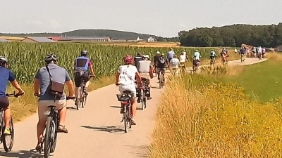 Fahrradtour der Pfarreien (Bild: Noah Schott)