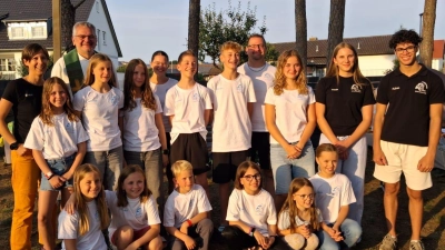 Die Teilnehmer am Zeltlager 2025 (Bild: Alexandra Doblinger)