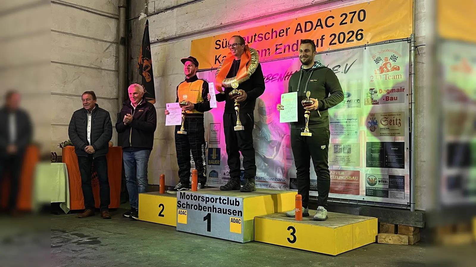 Die Sieger de3r Klasse 3, Philipp Lehmann, Florian Ernstberger und Tim Süß (Bild: Hubert Ernstberger)
