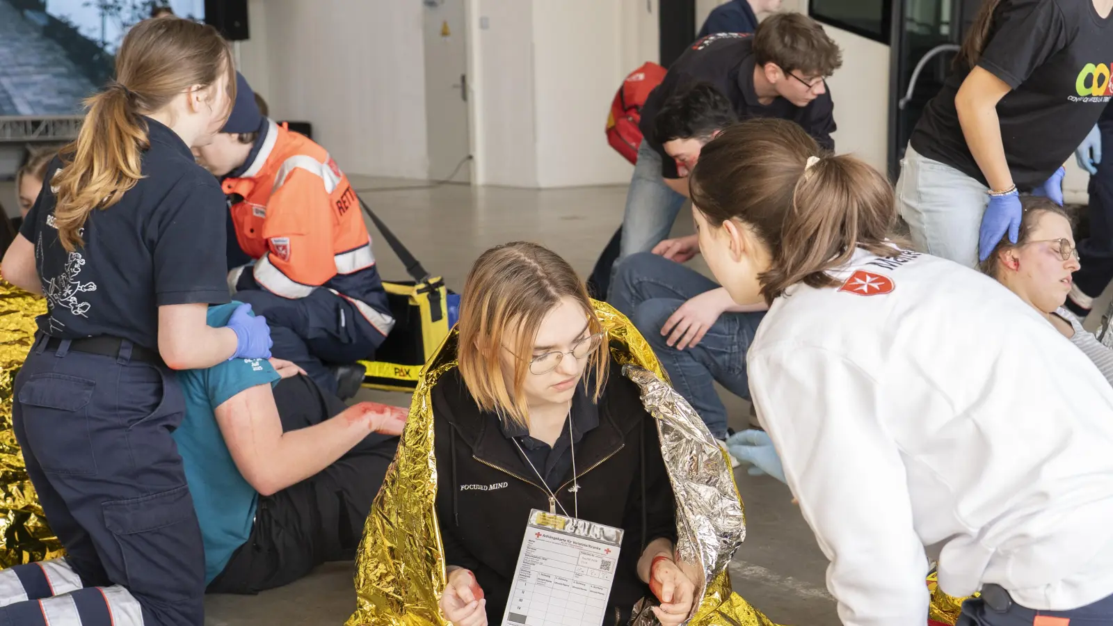 Spannende Szenarien wurden geübt. Der Spaß kam aber dennoch nicht zu kurz.  (Bild: Sonja Schweiger)