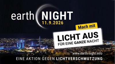 Mitmachen - Einladung zur Earth Night 2026 (Bild: Norbert Mitlmeier)