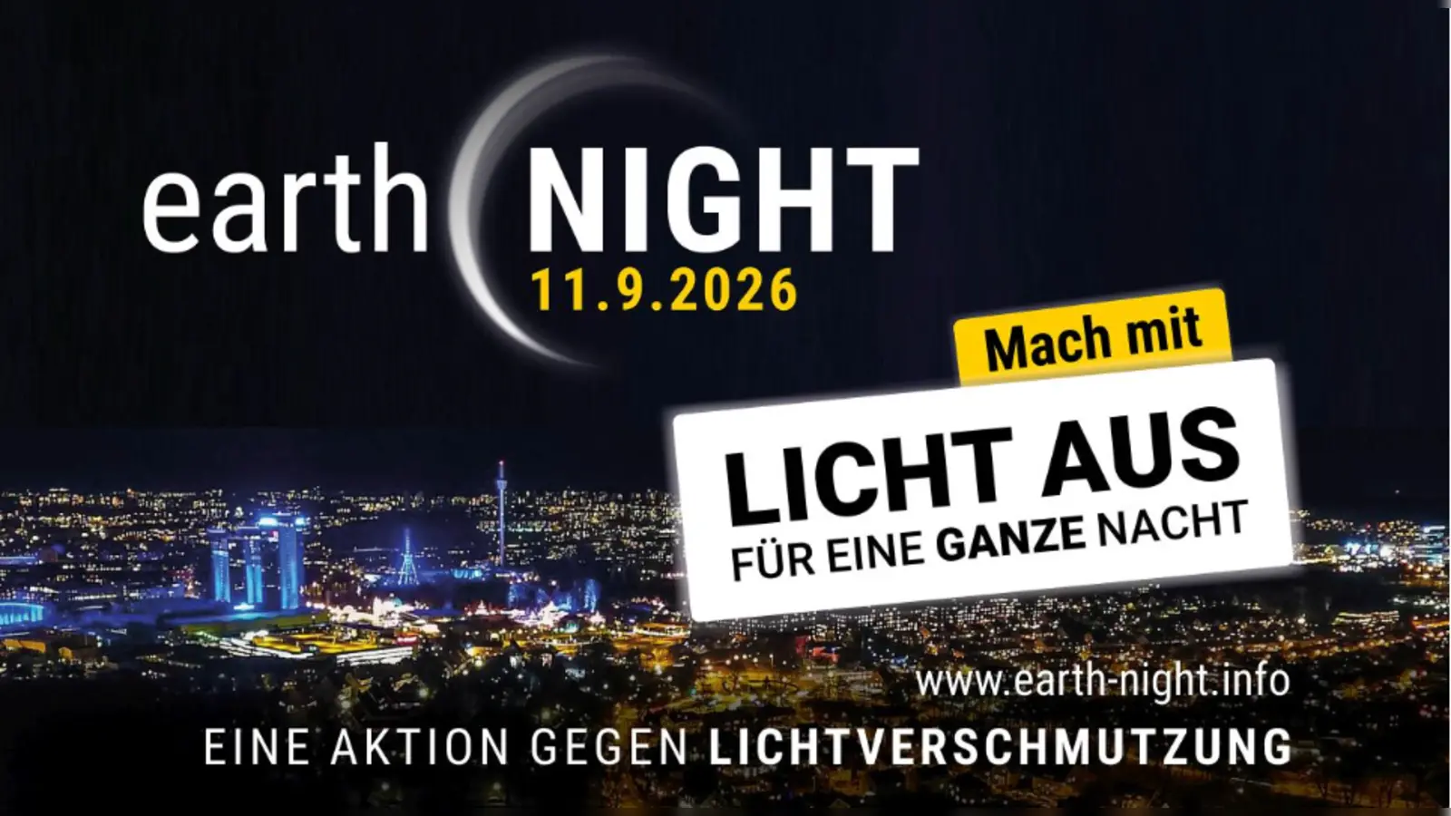 Mitmachen - Einladung zur Earth Night 2026 (Bild: Norbert Mitlmeier)