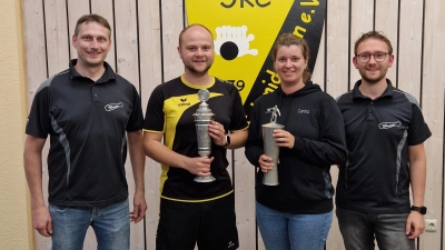 v.l. Johannes Ries, Tobias Braun, Carina Piehler, Robert Kraus (Bild: Carolin Merkl)