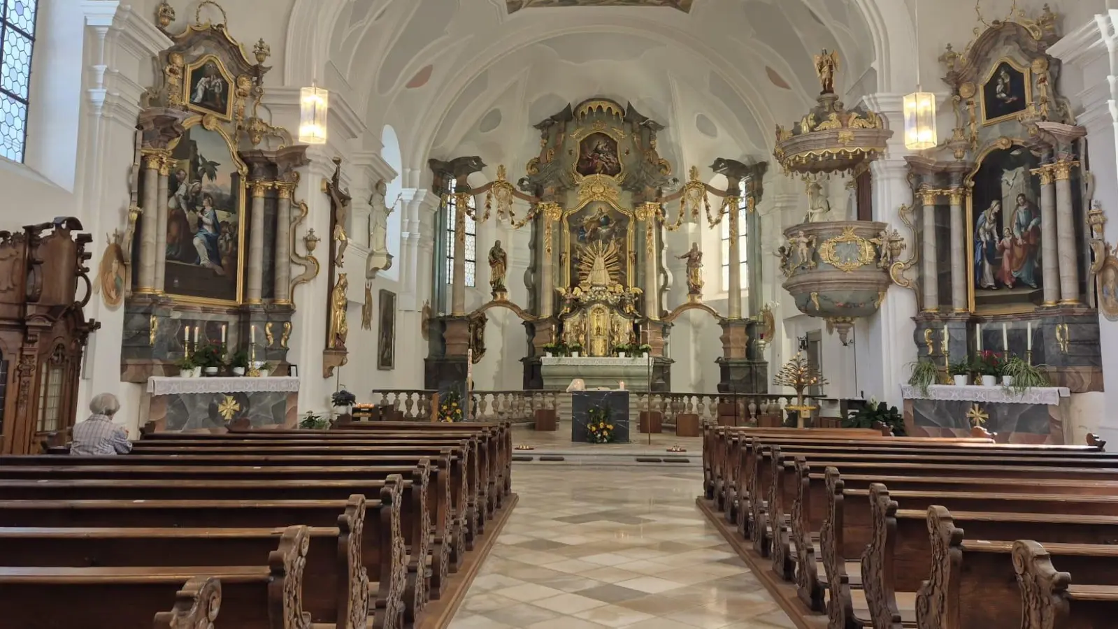 Die Kirche vom Fahrenberg ( innen). (Bild: Alexandra Hummer)