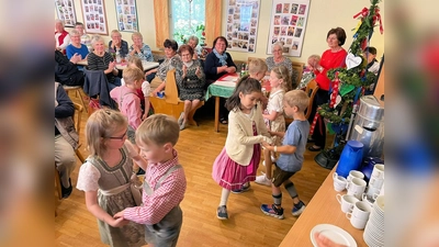 Lustig war der Seniorennachmittag der Pfarrei. (Bild: Johann Bauer)