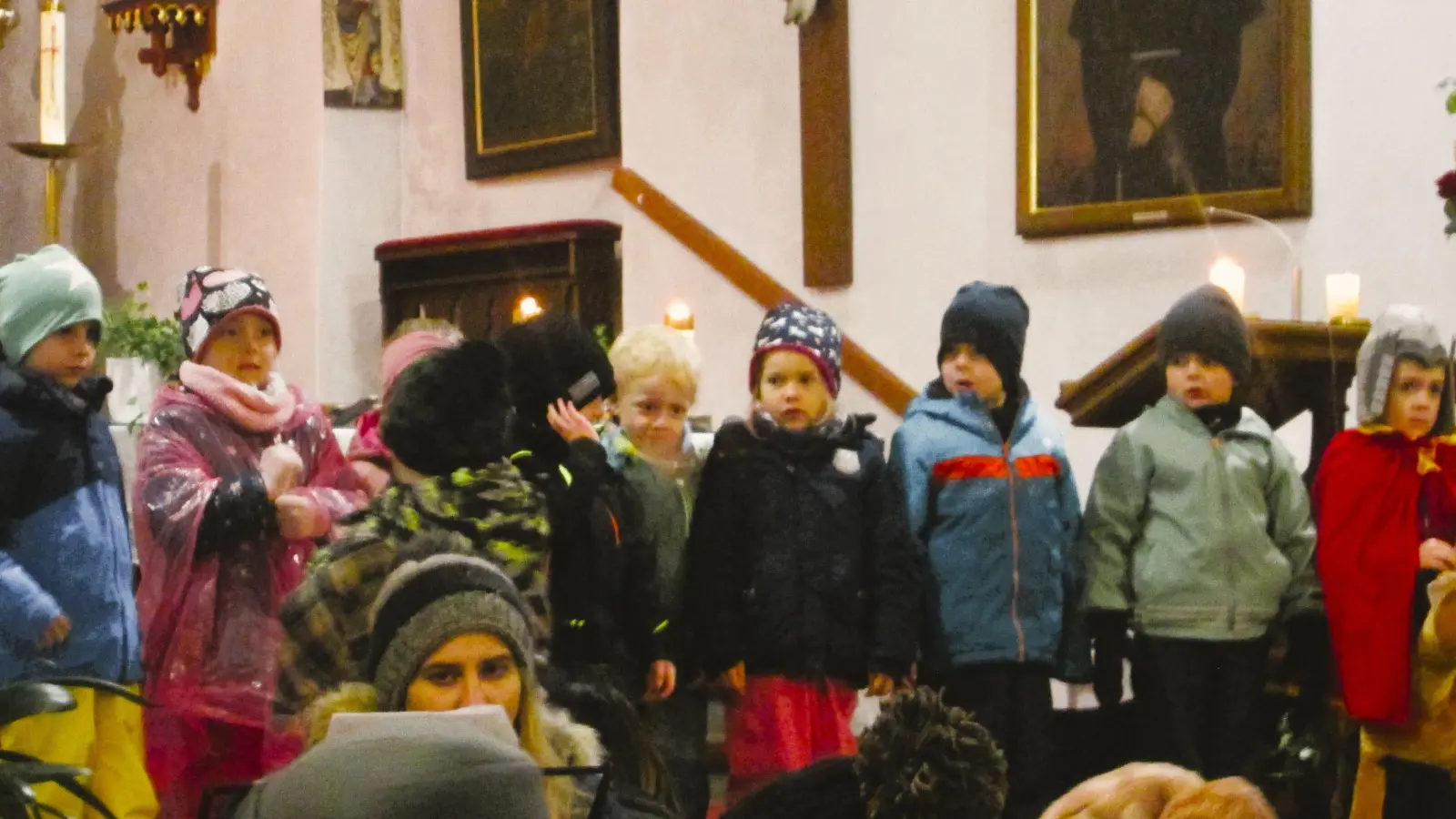 Martinsfeier des Kinderhaus Pusteblume. (Bild: Kinderhaus Pusteblume/exb)