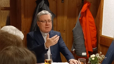 Referent, Direktor Strigl vom Haus Johannisthal. (Bild: Claudia Porst )