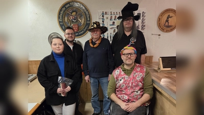 V.l. Alise Andrejeva, Tobias Lorenz, Kurt Falk, Florian Kustner und Jürgen Weiß. (Bild: Jürgen Weiß)