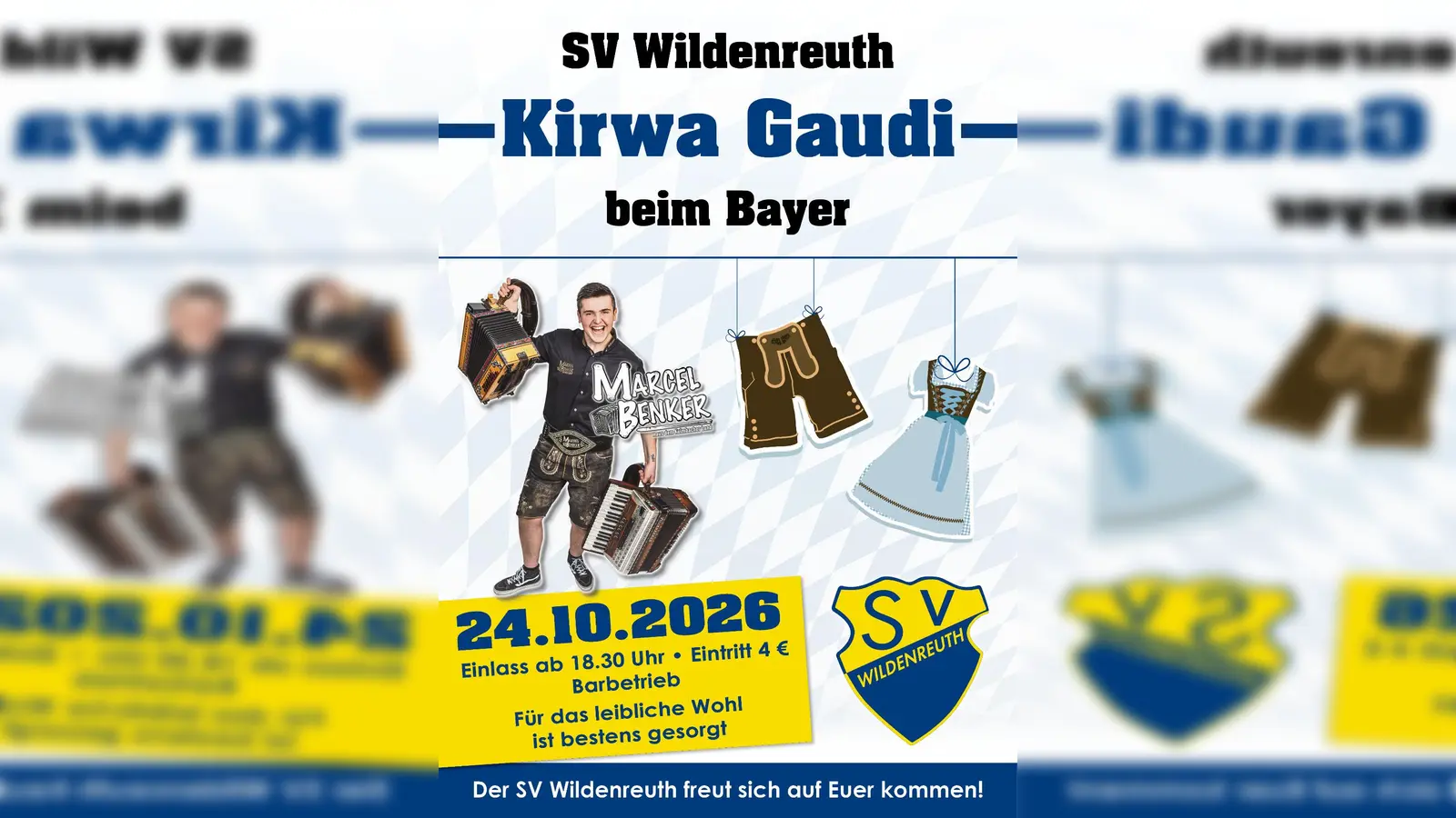 Einladung Kirwa 2026 Wildenreuth (Bild: SV Wildenreuth)