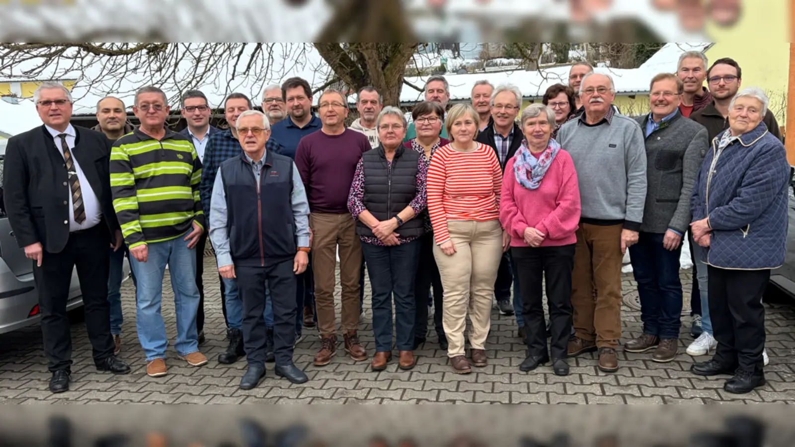 Die neu gewählte Vorstandschaft (Bild: Wolfgang Friedl )