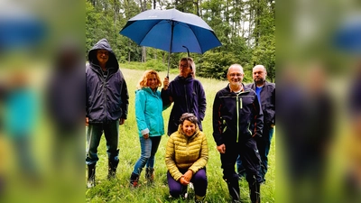 Verein Wirklich Windkraft? im Naturpark nimmt an Veranstaltung vom BUND-Naturschutz teil (Bild: Kathrin Möhrlein)