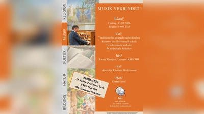 Plakat „Musik verbindet” (Bild: Laura Demjan)