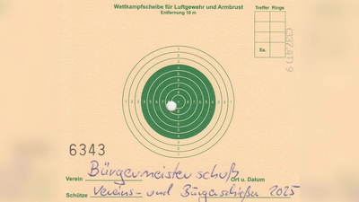 Zufallsschuß des 1. Bürgermeisters Bernd Sommer. (Bild: Bernhard Ernstberger)