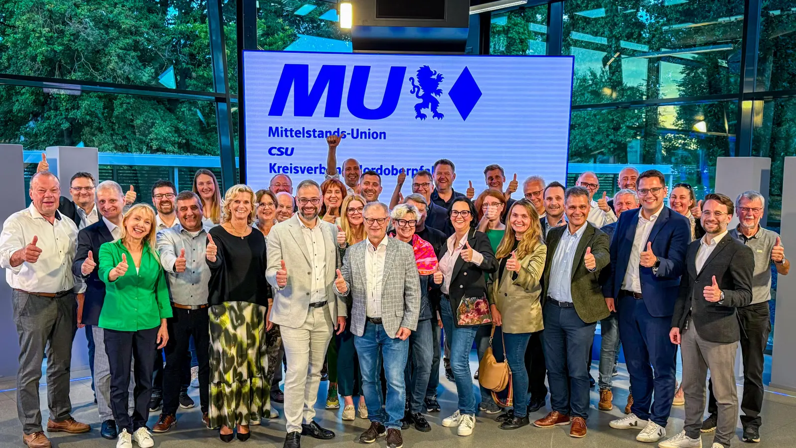 Gemeinsames Sommerfest der Mittelstands-Union Nordoberpfalz und Tirschenreuth in Weiherhammer (Bild: Ahmed El-Zein)