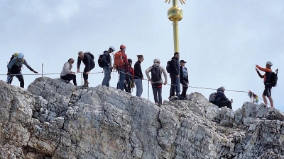 Zugspitze, Gipfelkreuz (Bild: Hubert Schröter)