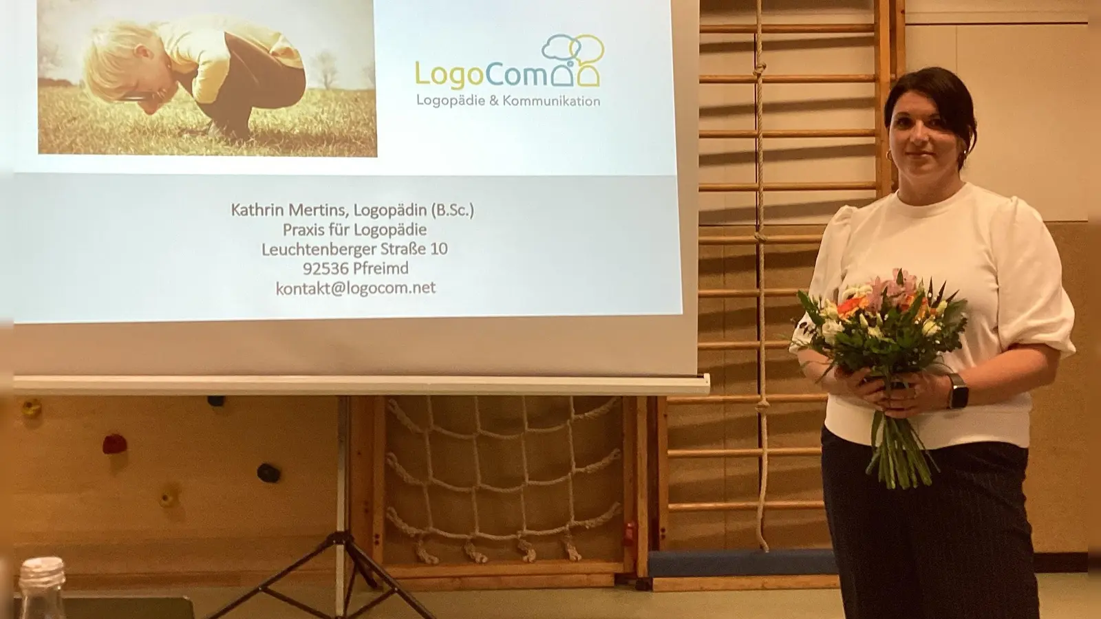 Logopädin Kathrin Mertins. (Bild: Stefanie Fröhlich)