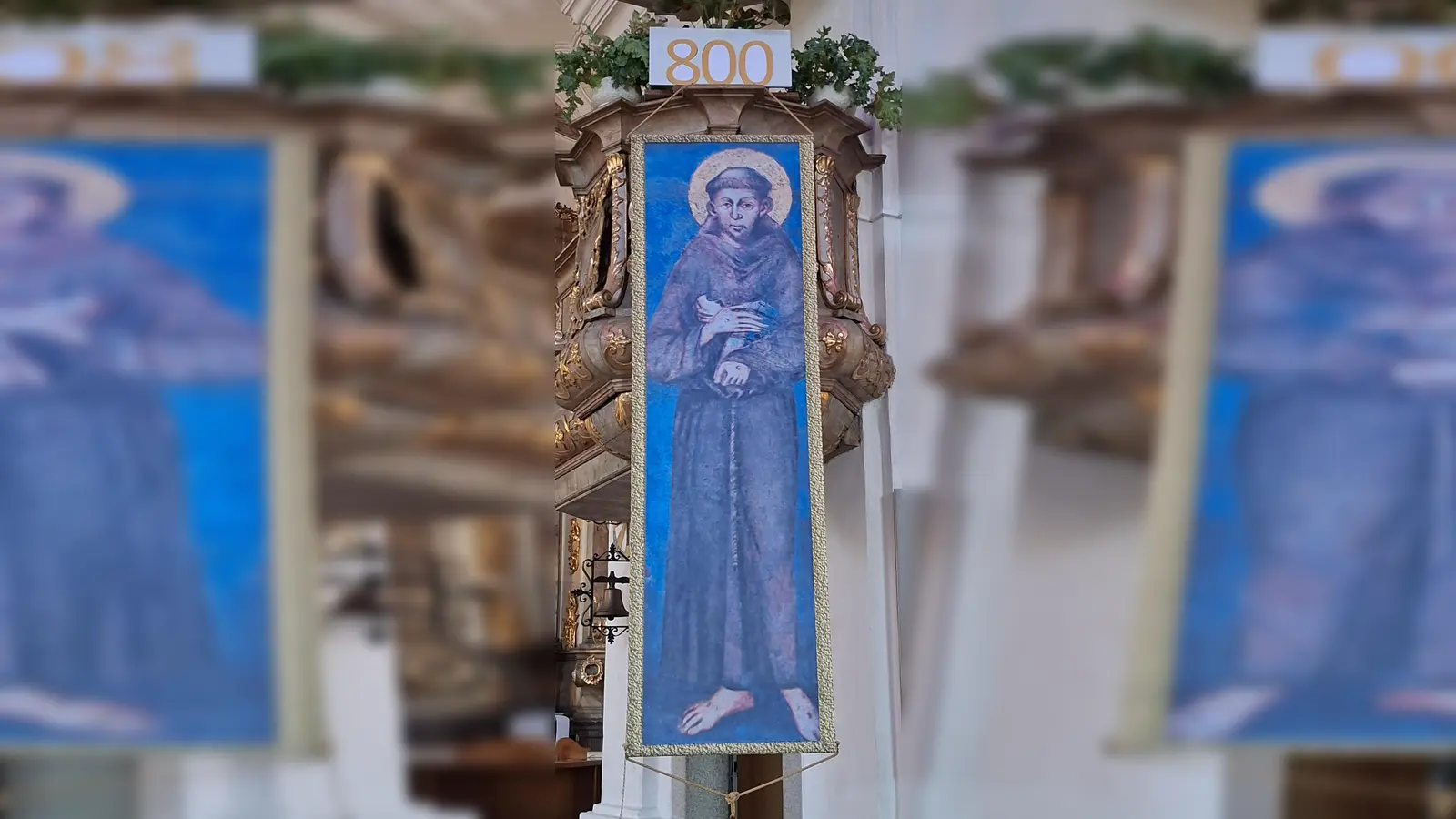 Vor 800 Jahren starb der hl. Franziskus in Assisi. Dies wird in der Ablasskirche St. Felix am Wochenende festlich gefeiert.  (Bild: Martin Staffe)