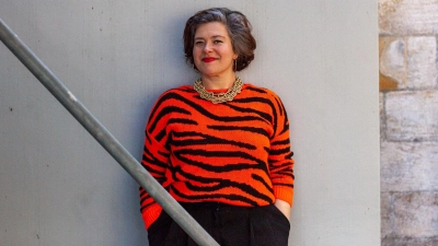 Nora Gomringer liest im Fichtelgebirgsmuseum aus ihrem Buch. (Bild: Judith Kinitz)