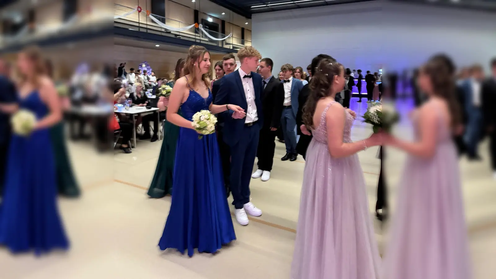 Die anfängliche Nervosität wich dann bei der Polonaise einem Gefühl der Freude. (Bild: Dominik Eckert)