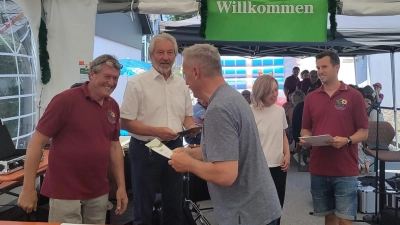 Andreas Bonczyk, Arthur Weber, Michaela Treml, Matthias Krumpholz. (Bild: Michael Raab)