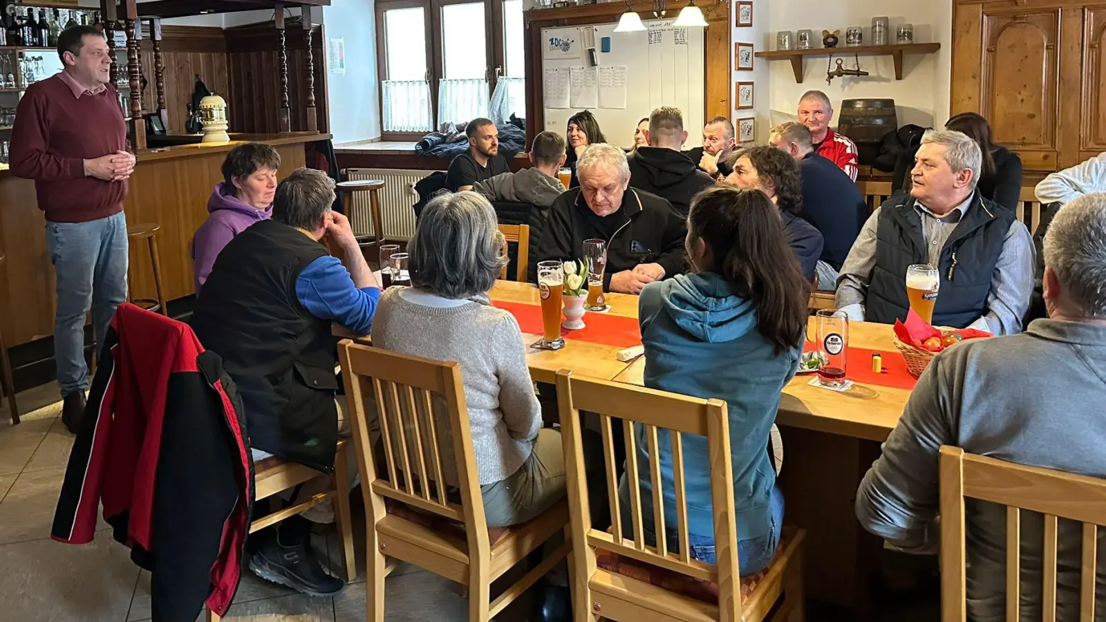 Weißwurstfrühstück der SPD. (Bild: Wolfgang Helm)