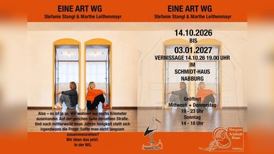 Das Bild steht im Zusammenhang mit der Ausstellung „Eine Art WG“ von Marthe und Stefanie Stangl im Schmidt-Haus. (Bild: QUELLE UNBEKANNT!)