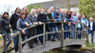 18 Frauen und drei Männer starteten in diesem Jahr eine Kräuterführer-Ausbildung.  (Bild: Kultur- und Begegnungszentrum/exb)