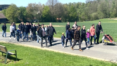 Spielberger Feuerwehr unterwegs... (Bild: Franz Völkl)