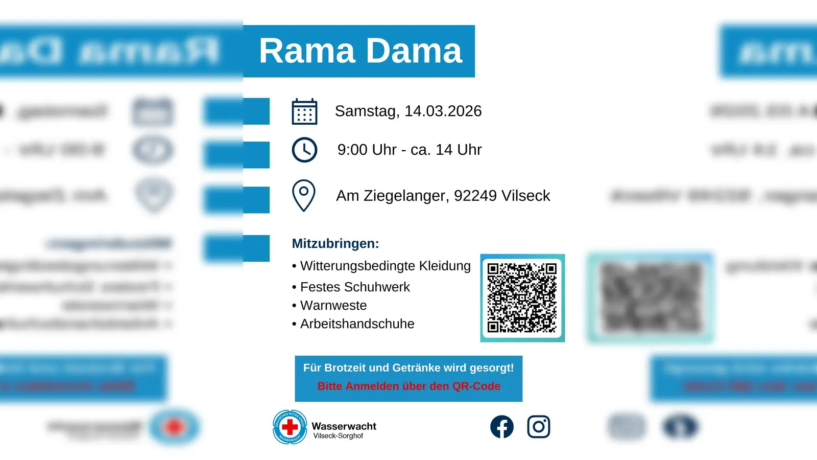 Meldet euch gerne über den QR-Code an.  (Bild: Hannah Götz)