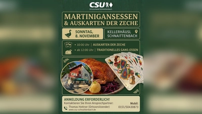 Flyer Martinigansessen  (Bild: Thomas Hottner)