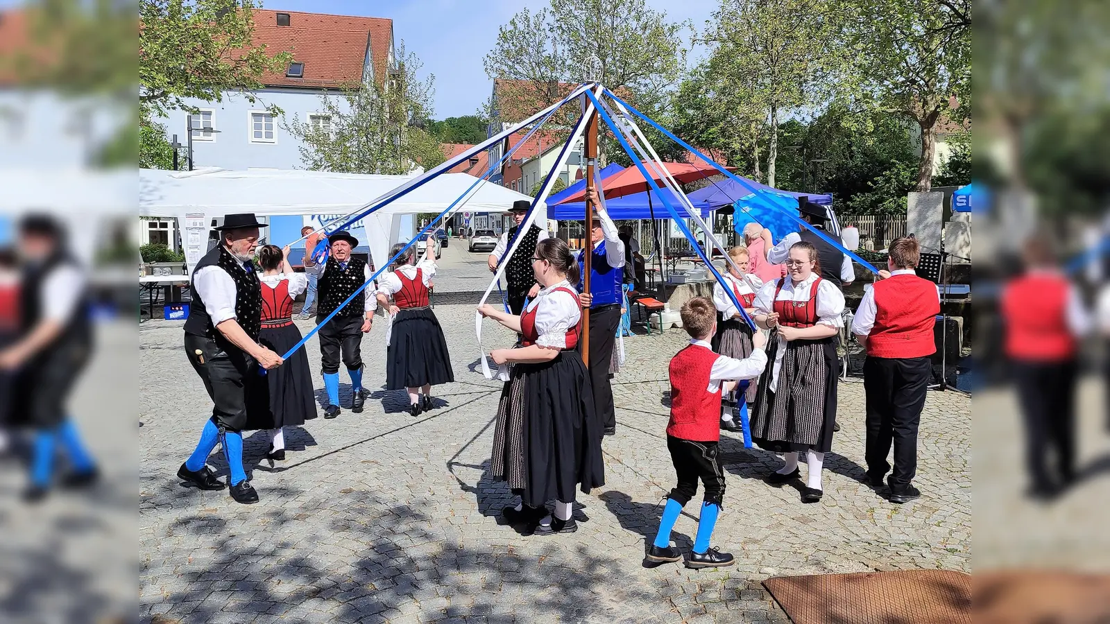 HTV Stamm beim Bandltanz (Bild: Johann Siegert)