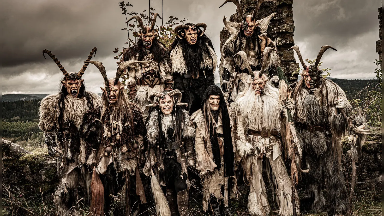 Stoapfalz Deif&#39;l kommen zum Kemnather Wintergarten. (Bild: Peter Kick/exb)