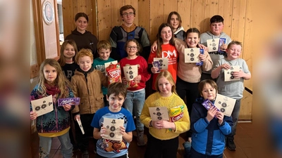 Jungschützen nach der Preisverteilung. (Bild: Albert Zitzmann)